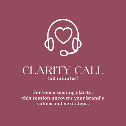 Clarity Call (60 minutes) $57 usd